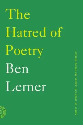 Ura față de poezie (The Hatred of Poetry) - The Hatred of Poetry
