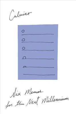 Șase memorandumuri pentru următorul mileniu - Six Memos for the Next Millennium