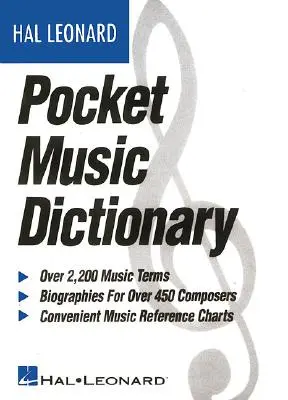 Dicționarul muzical de buzunar Hal Leonard - The Hal Leonard Pocket Music Dictionary