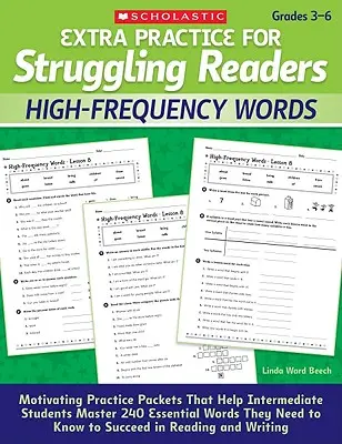 Cuvinte de mare frecvență, clasele 3-6 - High-Frequency Words, Grades 3-6