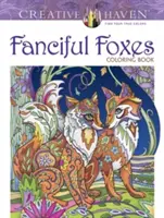 Creative Haven Fanciful Foxes Carte de colorat - Creative Haven Fanciful Foxes Coloring Book