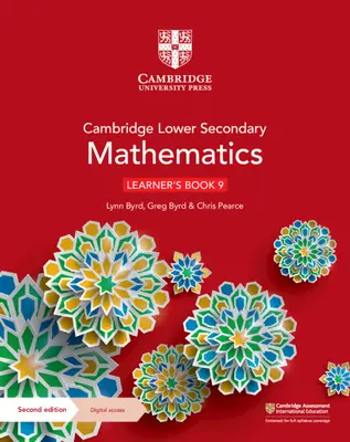 Cambridge Lower Secondary Mathematics Learner's Book 9 cu acces digital (1 an) - Cambridge Lower Secondary Mathematics Learner's Book 9 with Digital Access (1 Year)