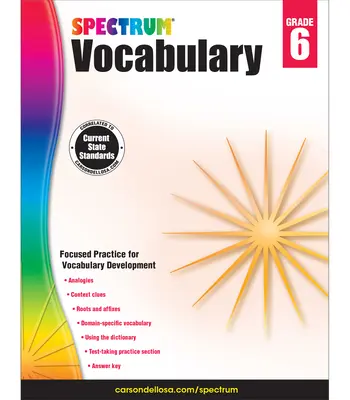 Spectrum Vocabulary, clasa 6 - Spectrum Vocabulary, Grade 6