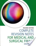 Note complete de revizuire pentru examenele finale medicale și chirurgicale - Complete Revision Notes for Medical and Surgical Finals