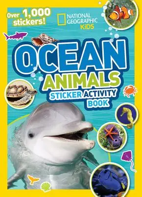 Cartea de activități cu autocolante Ocean Animals - Ocean Animals Sticker Activity Book