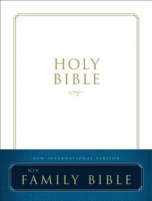 Biblia de familie-NIV - Family Bible-NIV