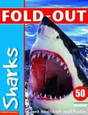 Carte de autocolante cu postere pliabile: Rechini - Fold-Out Poster Sticker Book: Sharks