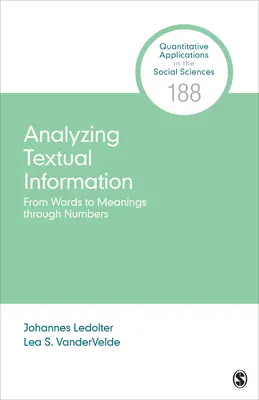 Analiza informațiilor textuale: De la cuvinte la înțelesuri prin intermediul numerelor - Analyzing Textual Information: From Words to Meanings Through Numbers