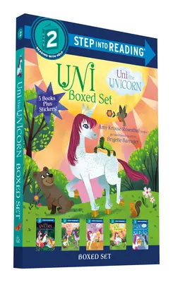 Uni the Unicorn Step Into Reading Boxed Set: Uni Bringings Spring; Uni's First Sleepover; Uni Goes to School; Uni Bakes a Cake; Uni and the Perfect Prese - Uni the Unicorn Step Into Reading Boxed Set: Uni Brings Spring; Uni's First Sleepover; Uni Goes to School; Uni Bakes a Cake; Uni and the Perfect Prese