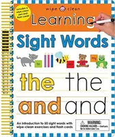 Wipe Clean: Learning Sight Words: Include un stilou Wipe-Clean și cărți flash! - Wipe Clean: Learning Sight Words: Includes a Wipe-Clean Pen and Flash Cards!