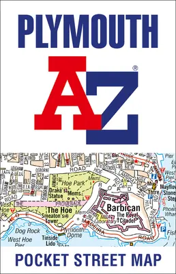 Plymouth A-Z hartă stradală de buzunar - Plymouth A-Z Pocket Street Map