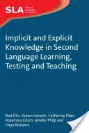 Cunoștințe implicite și explicite în învățarea, testarea și predarea limbilor secunde - Implicit and Explicit Knowledge in Second Language Learning, Testing and Teaching