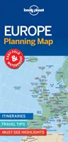 Lonely Planet Europa Hartă de planificare 1 - Lonely Planet Europe Planning Map 1