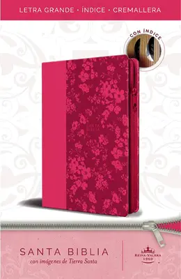 Biblia Reina Valera 1960 Letra Grande. Smil Piel Fucsia, Cremallera, ndice, Ta Mao Manual / Spanish Bible Rvr 1960. Mărime practică, tipar mare, piele - Biblia Reina Valera 1960 Letra Grande. Smil Piel Fucsia, Cremallera, ndice, Ta Mao Manual / Spanish Bible Rvr 1960. Handy Size, Large Print, Leathe