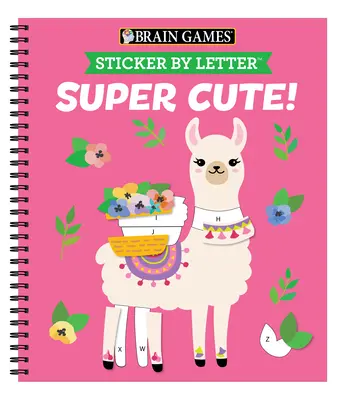 Brain Games - Sticker by Letter: Super drăguț! - Brain Games - Sticker by Letter: Super Cute!