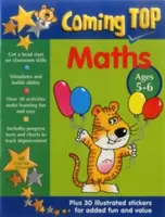 Coming Top: Matematică pentru vârstele 5-6: Începeți cu abilitățile din clasă - cu autocolante! - Coming Top: Maths Ages 5-6: Get a Head Start on Classroom Skills - With Stickers!