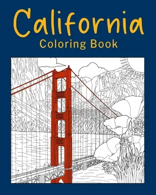 Cartea de colorat California - California Coloring Book