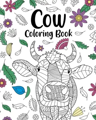 Cartea de colorat Cow - Cow Coloring Book