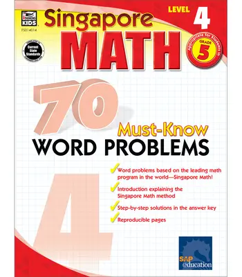 70 de probleme de cuvinte pe care trebuie să le știi, clasa 5 - 70 Must-Know Word Problems, Grade 5
