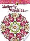 Carte de colorat Creative Haven Butterfly Mandalas - Creative Haven Butterfly Mandalas Coloring Book