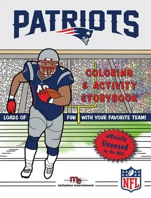 New England Patriots Carte de povești de colorat și activități - New England Patriots Coloring & Activity Storybook