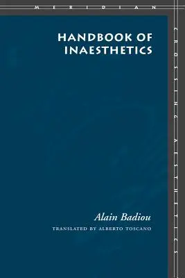 Manual de inestetică - Handbook of Inaesthetics