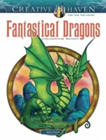 Cartea de colorat Creative Haven Fantastical Dragons - Creative Haven Fantastical Dragons Coloring Book