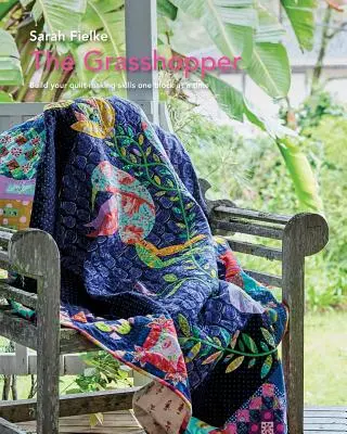 The Grasshopper Quilt model și videoclipuri cu instrucțiuni - The Grasshopper Quilt pattern and instructional videos