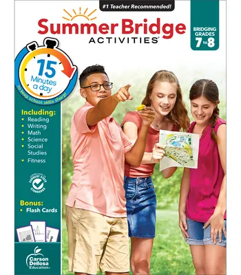 Summer Bridge Activities, Grades 7 - 8