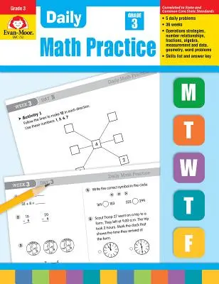 Practică zilnică de matematică, clasa a 3-a - Daily Math Practice, Grade 3