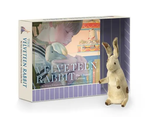 Set cadou de pluș The Velveteen Rabbit: The Classic Edition Board Book + Plush Stuffed Animal Toy Rabbit Gift Set - The Velveteen Rabbit Plush Gift Set: The Classic Edition Board Book + Plush Stuffed Animal Toy Rabbit Gift Set