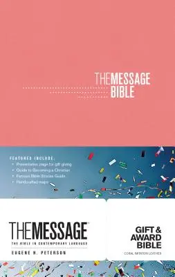 The Message: Biblie pentru cadouri și premii - The Message Gift and Award Bible