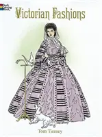 Victorian Fashions Carte de colorat - Victorian Fashions Coloring Book