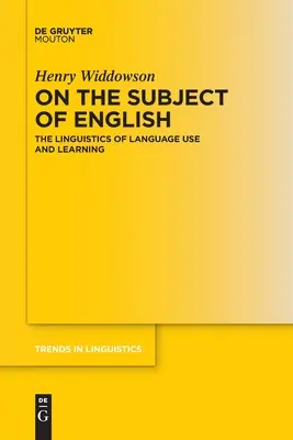 Despre subiectul limbii engleze: Lingvistica utilizării și învățării limbii - On the Subject of English: The Linguistics of Language Use and Learning