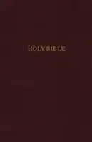 KJV, Reference Bible, Personal Size Giant Print, Bonded Leather, Burgundy, Red Letter Edition