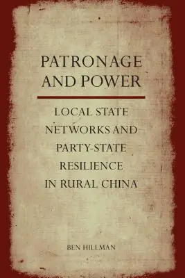 Patronaj și putere: Rețelele locale ale statului și rezistența partidului-stat în China rurală - Patronage and Power: Local State Networks and Party-State Resilience in Rural China