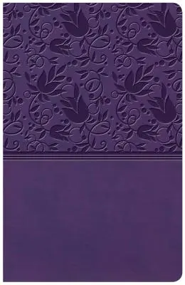 Biblie de referință KJV de dimensiuni personale cu tipar mare, Purple Leathertouch - KJV Large Print Personal Size Reference Bible, Purple Leathertouch