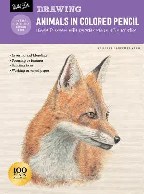 Desen: Animale în creion colorat: Învață să desenezi cu creion colorat pas cu pas - Drawing: Animals in Colored Pencil: Learn to Draw with Colored Pencil Step by Step