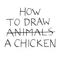 Cum să desenezi o găină - How to Draw a Chicken