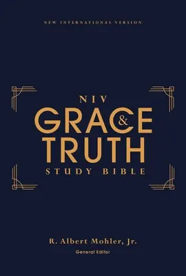 Niv, Biblia de studiu Harul și Adevărul, Copertă cartonată, Literă roșie, Imprimare confortabilă - Niv, the Grace and Truth Study Bible, Hardcover, Red Letter, Comfort Print