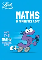 Letts Maths în 5 minute pe zi Vârsta 7-8 - Ideal pentru utilizare la domiciliu - Letts Maths in 5 Minutes a Day Age 7-8 - Ideal for Use at Home
