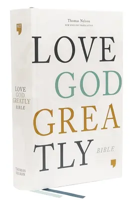 Net, Biblia cu dragoste mare pentru Dumnezeu, copertă cartonată, tipar confortabil: Sfânta Biblie - Net, Love God Greatly Bible, Hardcover, Comfort Print: Holy Bible