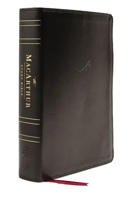 Nasb, MacArthur Study Bible, 2nd Edition, Leathersoft, Black, Comfort Print: Descoperirea adevărului lui Dumnezeu, verset cu verset - Nasb, MacArthur Study Bible, 2nd Edition, Leathersoft, Black, Comfort Print: Unleashing God's Truth One Verse at a Time