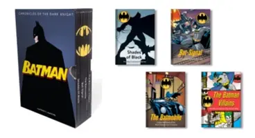 Batman: Cronicile cavalerului întunecat: (4 cărți cu copertă cartonată, ilustrate) - Batman: Chronicles of the Dark Knight: (4 Hardcover, Illustrated Books)