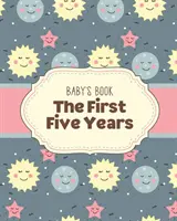 Cartea bebelușului Primii cinci ani: Memory Keeper - Părinte pentru prima dată - Pe măsură ce creșteți - Cadou de duș pentru bebeluși - Baby's Book The First Five Years: Memory Keeper - First Time Parent - As You Grow - Baby Shower Gift