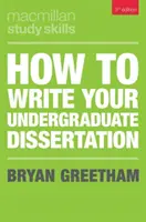 Cum să vă scrieți disertația de licență - How to Write Your Undergraduate Dissertation