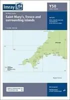 Imray Chart Y50 - Saint Mary's, Tresco și insulele înconjurătoare (format mic) - Imray Chart Y50 - Saint Mary's, Tresco and Surrounding Islands (Small Format)