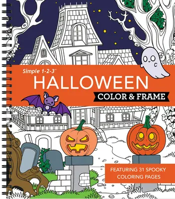 Color & Frame - Halloween (Carte de colorat) - Color & Frame - Halloween (Coloring Book)