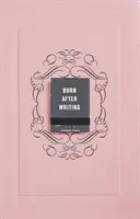 Burn After Writing - BESTEELLERUL INTERNAȚIONAL - Așa cum se vede pe TikTok - Burn After Writing - THE INTERNATIONAL BESTSELLER - As seen on TikTok