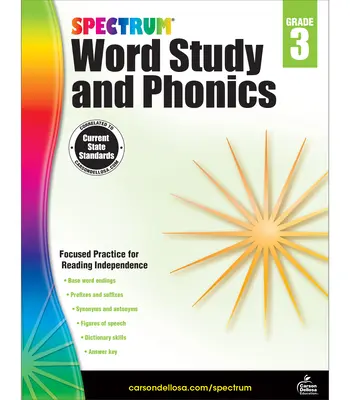 Spectrum Word Study and Phonics, clasa 3 - Spectrum Word Study and Phonics, Grade 3